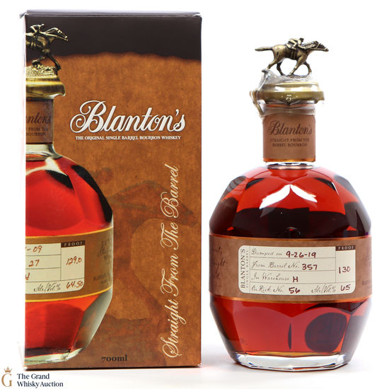 Blanton’s - Straight From The Barrel - Cask Strength
