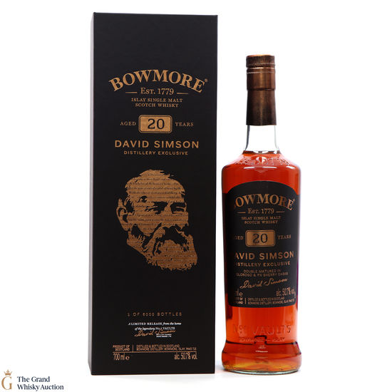 Bowmore - 20 Year Old David Simson Distillery Exclusive 2020