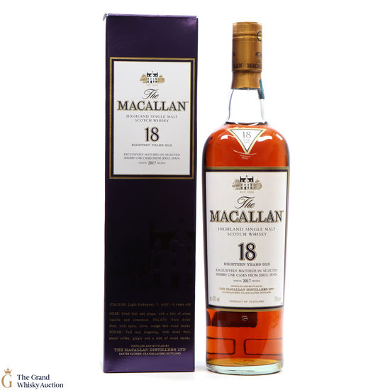Macallan - 18 Year Old - 2017 Release