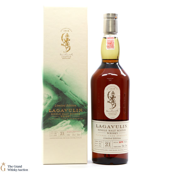 Lagavulin - 21 Year Old 1991-2012 Cask Strength