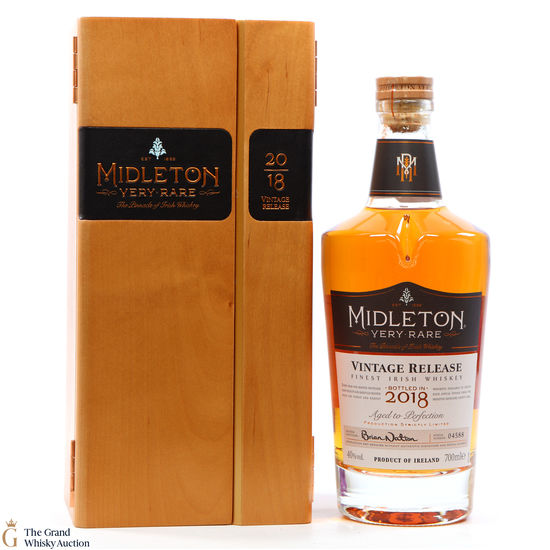 Midleton - Very Rare - 2018 Vintage Release - Irish Whiskey