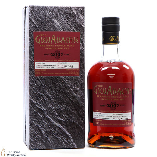 Glenallachie - 12 Year Old #7144 Aberdeen Whisky Shop 2007