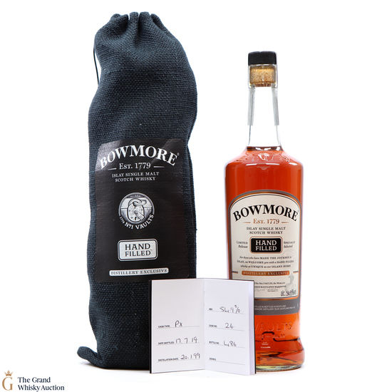 Bowmore - 20 Year Old - 2019 Hand Fill - PX Cask #26
