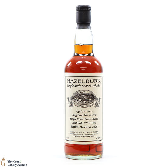 Hazelburn - 21 Year Old 1999 