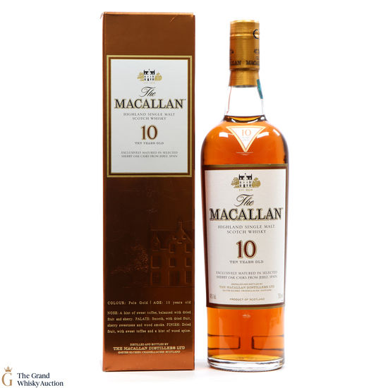 Macallan - 10 Year Old - Sherry Oak