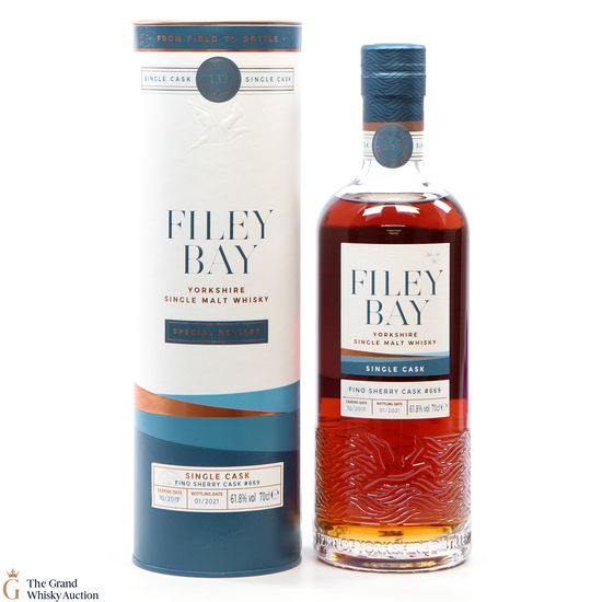 Filey Bay - Fino Single Cask  #669- Yorkshire Single Malt