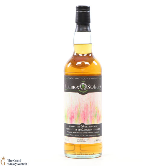 Edradour - 10 Year Old - Equinox & Solstice Spring 2021