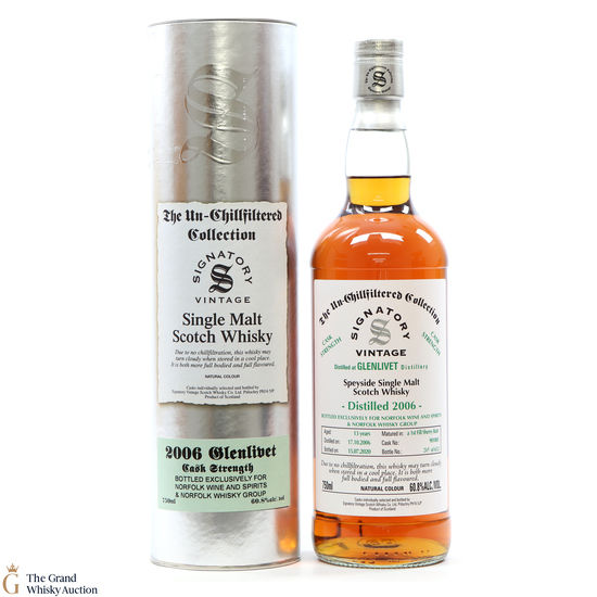 Glenlivet - 13 Year Old 2006 Signatory #901005