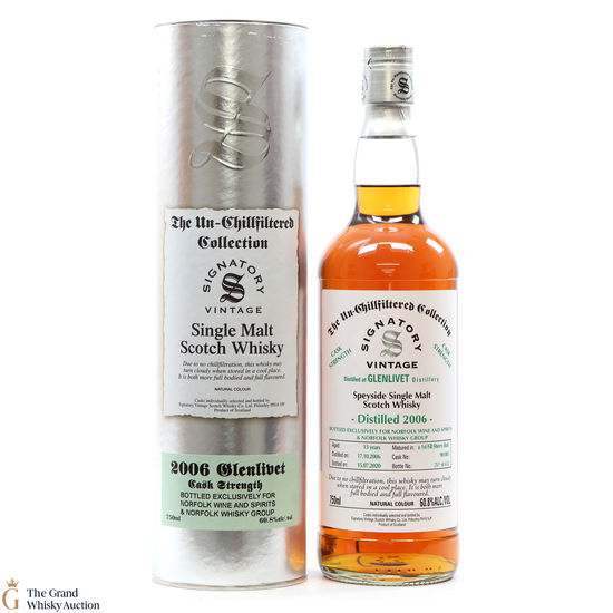 Glenlivet - 13 Year Old 2006 Signatory #901005