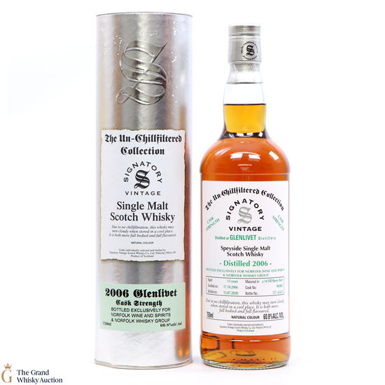 Glenlivet - 13 Year Old 2006 Signatory #901005