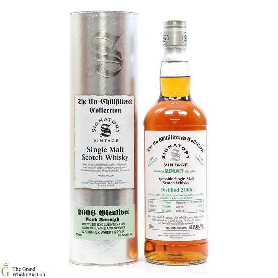 Glenlivet - 13 Year Old 2006 Signatory #901005