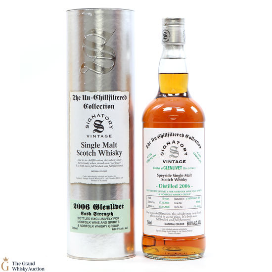 Glenlivet - 13 Year Old 2006 Signatory #901005