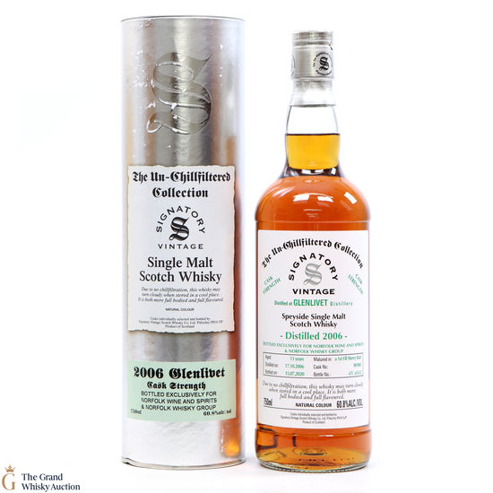 Glenlivet - 13 Year Old 2006 Signatory #901005