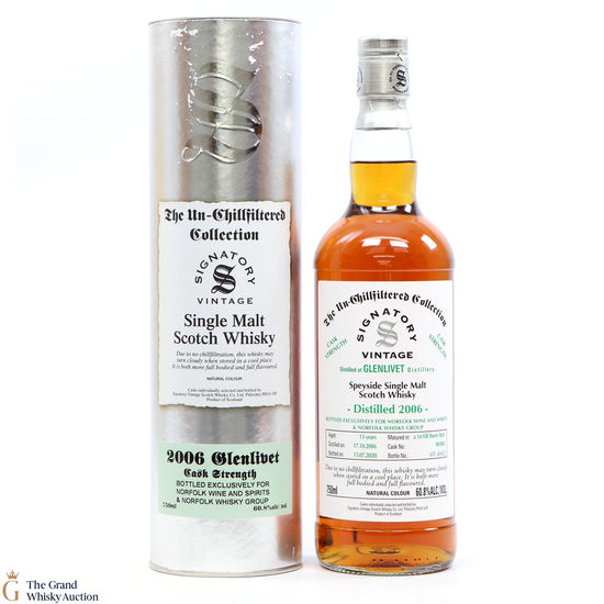 Glenlivet - 13 Year Old 2006 Signatory #901005