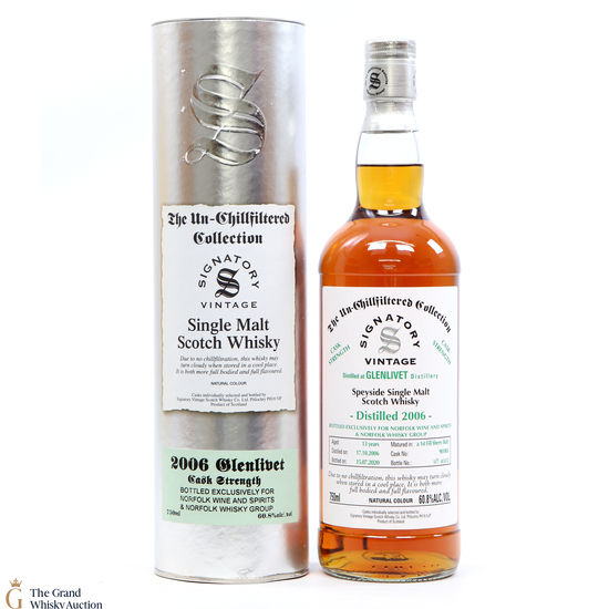 Glenlivet - 13 Year Old 2006 Signatory #901005