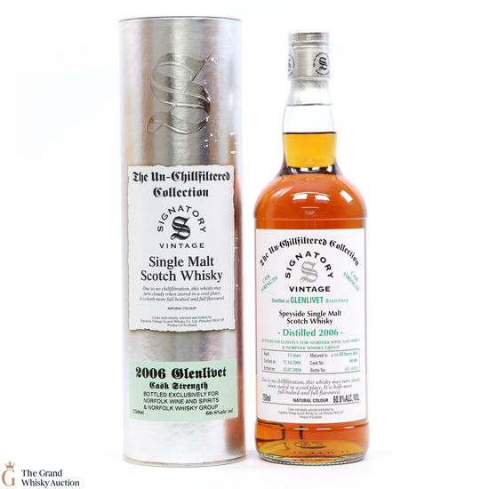 Glenlivet - 13 Year Old 2006 Signatory #901005