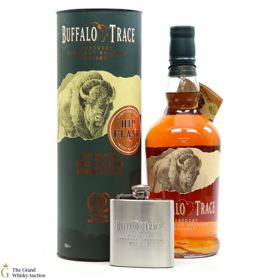 Buffalo Trace - Kentucky Bourbon & Hip Flask