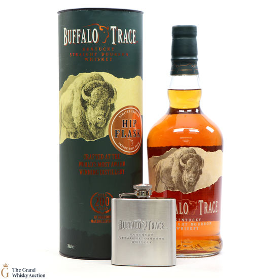 Buffalo Trace - Kentucky Bourbon & Hip Flask