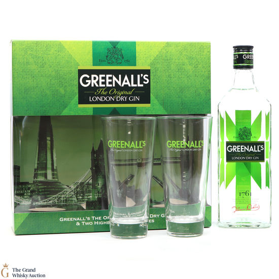 Greenall’s - The Original & Glasses