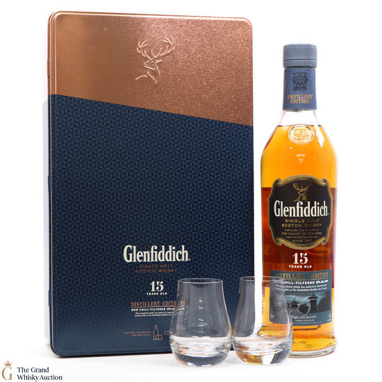 Glenfiddich - 15 Year Old - Distillery Edition + Glasses