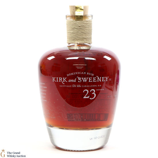 Kirk and Sweeney - 23 Year Old Rum