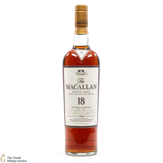Macallan - 18 Year Old - 1986