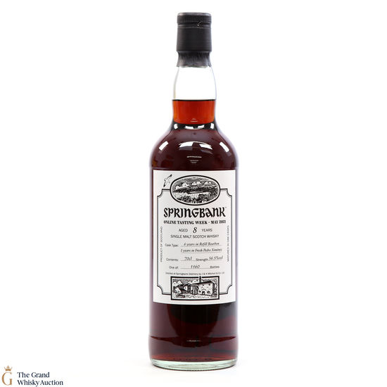 Springbank - 8 Year Old - Online Tasting Week May 2021