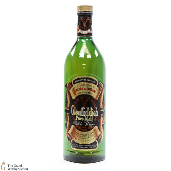 Glenfiddich - Pure Malt 1980's 1L