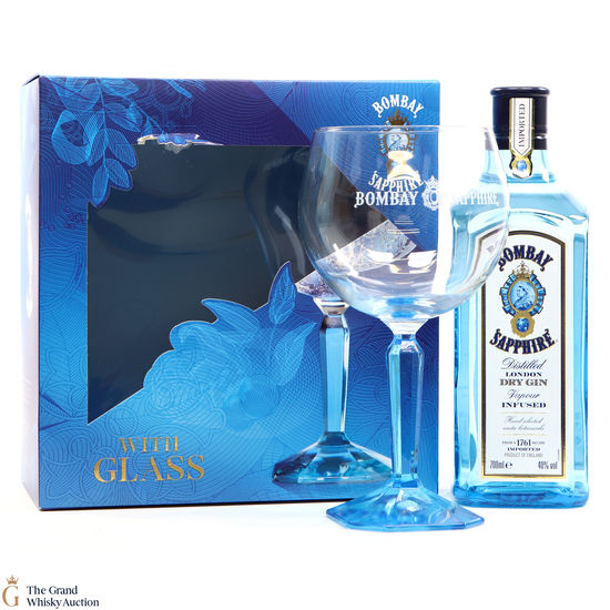 Bombay Sapphire - London Dry Gin & Glass