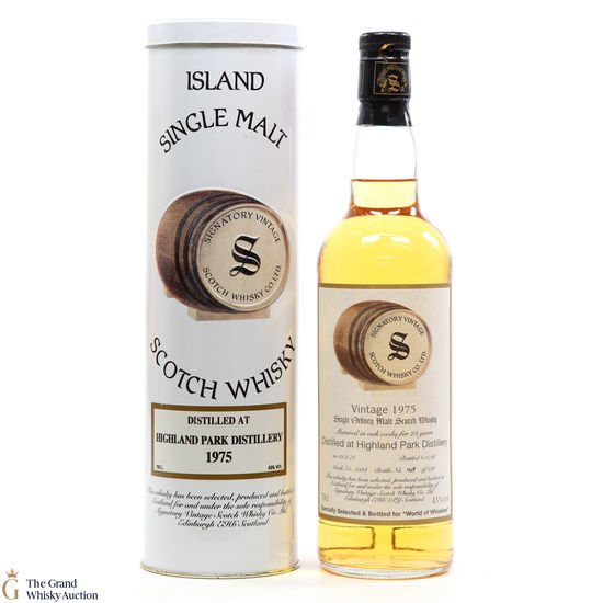 Highland Park - 23 Year Old Vintage 1975 - Signatory