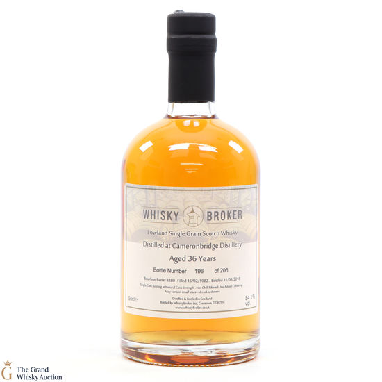 Cameronbridge - 36 Year Old #8280 - Whisky Broker