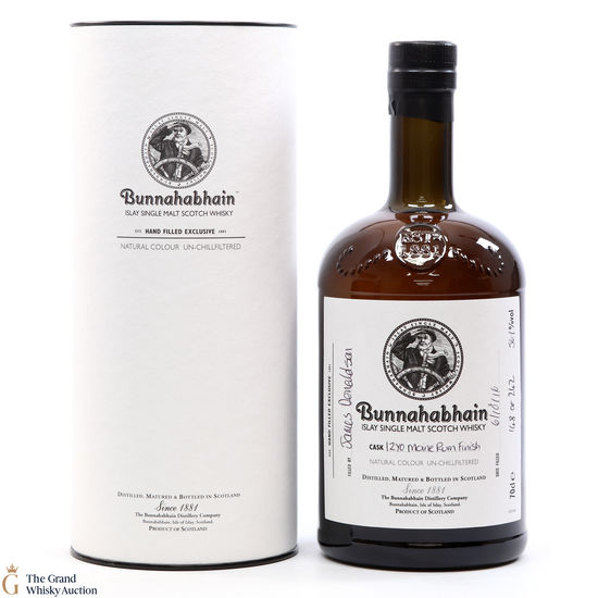 Bunnahabhain - 12 Year Old Moine Rum Finish - Hand filled Exclusive