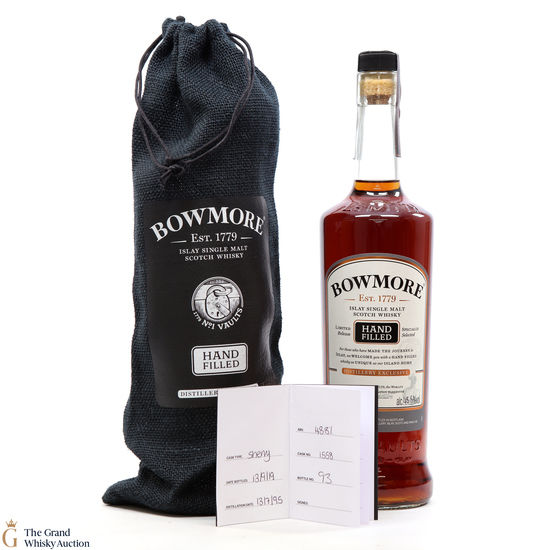 Bowmore - 24 Year Old 1995 - 2019 Hand Fill - Sherry Cask #1558