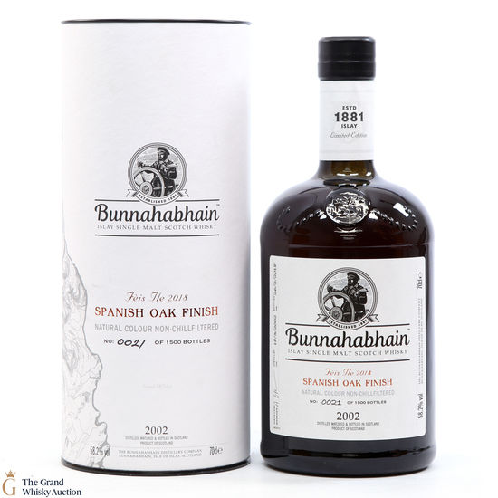 Bunnahabhain - 2002 Spanish Oak Finish - Fèis Ìle 2018