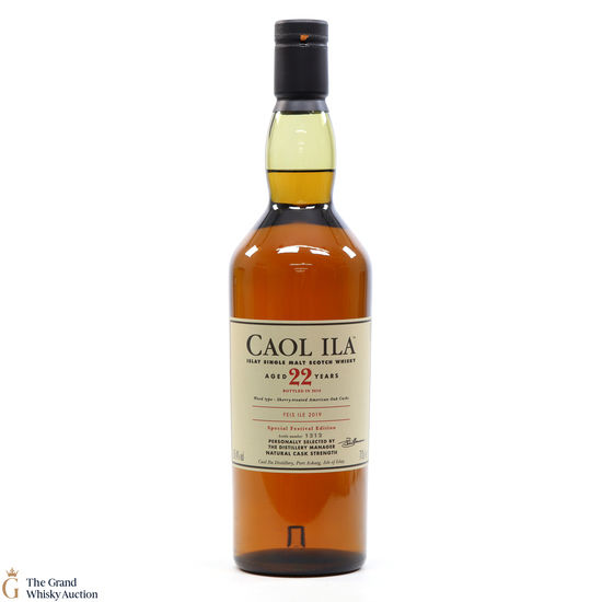 Caol Ila - 22 Year Old - Fèis Ìle 2019