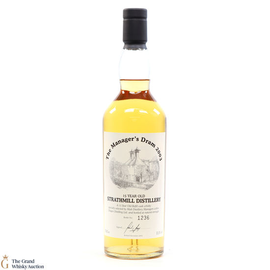 Strathmill - 15 Year Old - The Manager's Dram