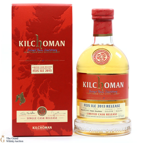 Kilchoman - 2008 Fresh Bourbon - Feis Ile 2013 - Limited Release