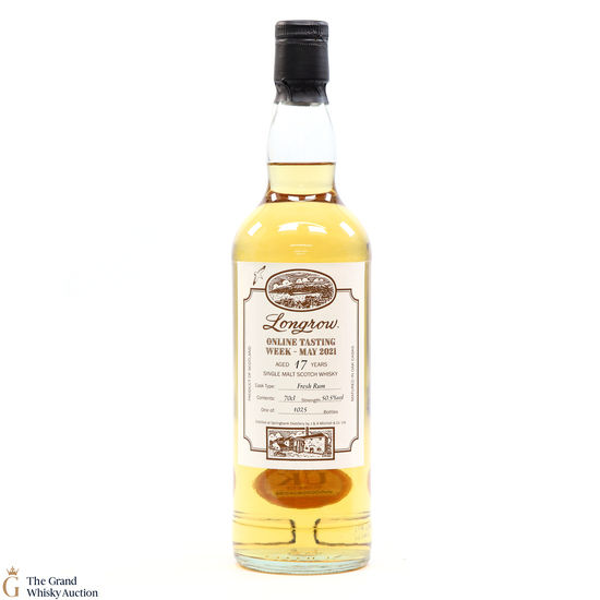 Longrow - 17 Year Old - Online Tasting Week May 2021