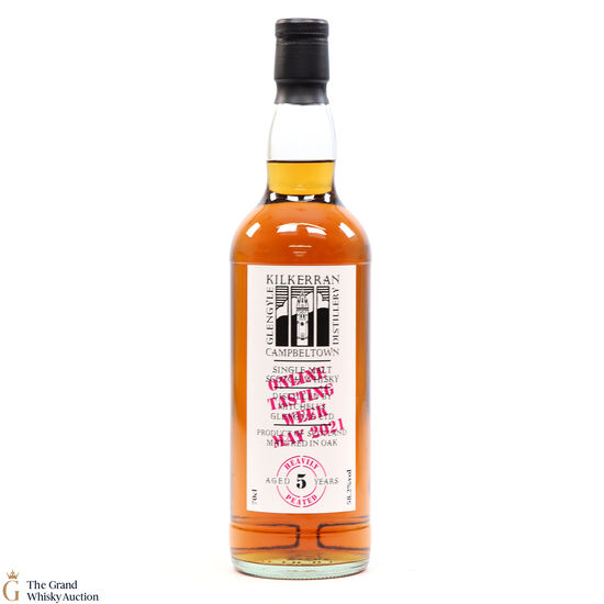 Kilkerran - 5 Year Old - Online Tasting Week May 2021