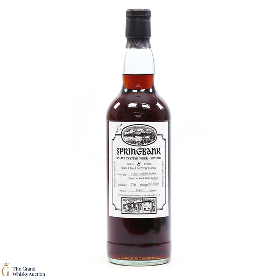 Springbank - 8 Year Old - Online Tasting Week May 2021