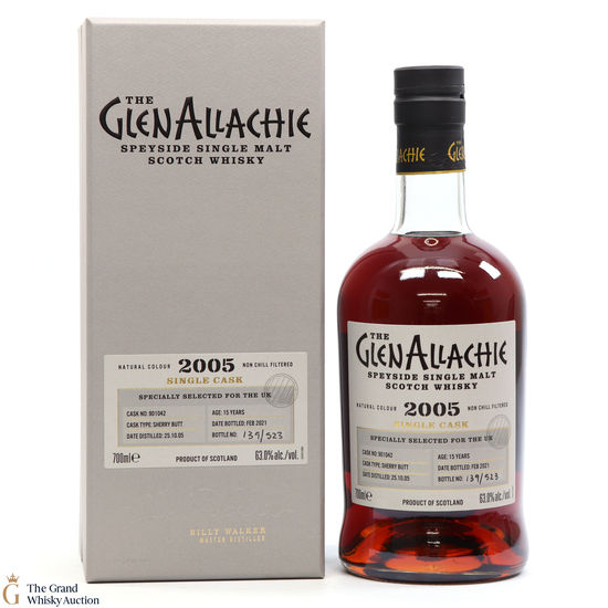 Glenallachie - 15 Year Old 2005 #901042 UK Exclusive