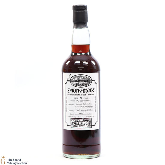 Springbank - 8 Year Old - Online Tasting Week May 2021