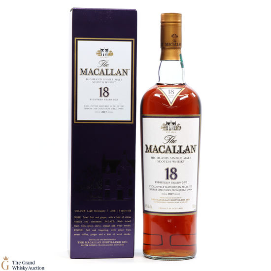 Macallan - 18 Year Old - 2017 Release