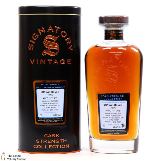Bunnahabhain - 11 Year Old 2009 Signatory #900087