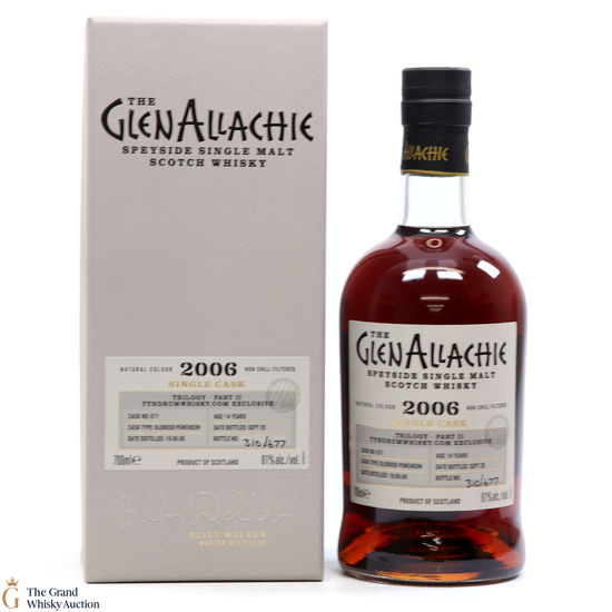 Glenallachie - 14 Year Old 2006 #671 - Tyndrum Whisky Trilogy Part II
