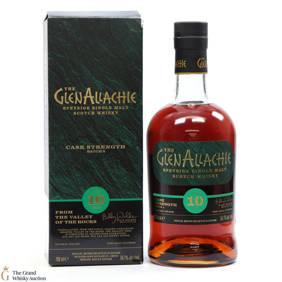 GlenAllachie - 10 Year Old - Cask Strength - Batch 4