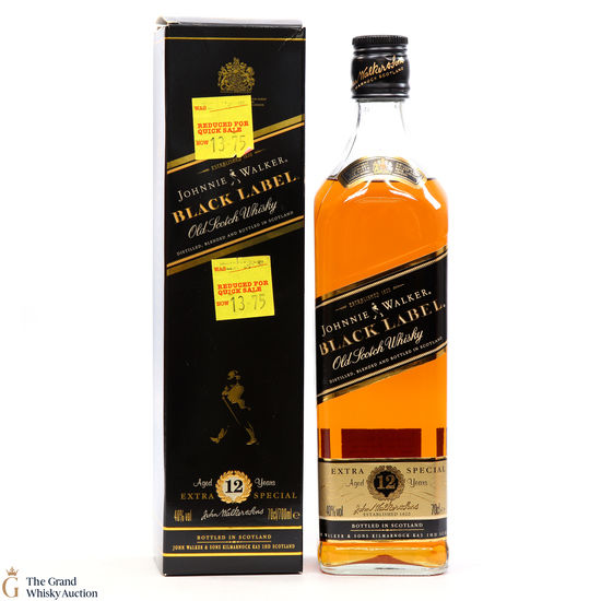 Johnnie Walker - 12 Year Old-  Black Label 
