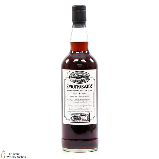 Springbank - 8 Year Old - Online Tasting Week May 2021