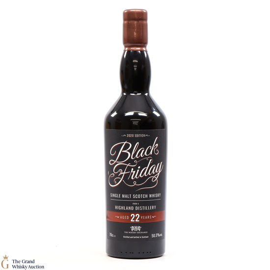 Black Friday - 22 Year Old - Whisky Exchange IV 2020