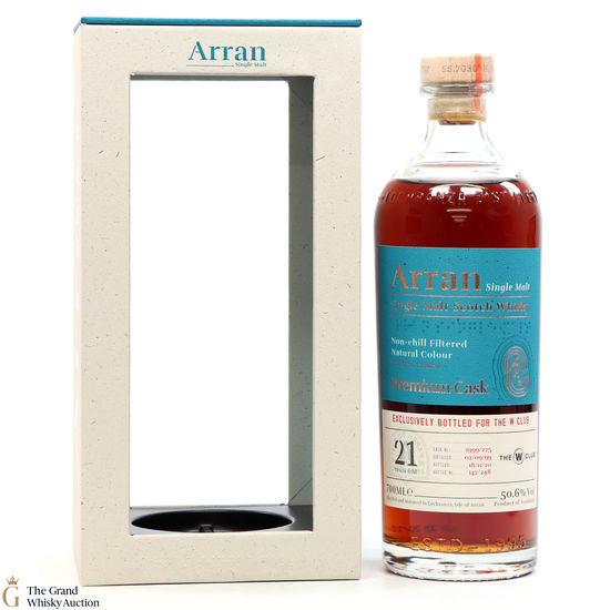 Arran - 21 Year Old - W Club Exclusive 